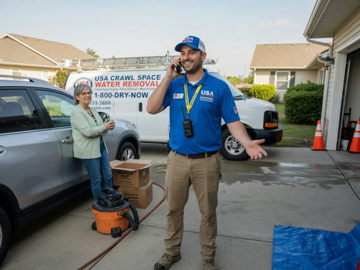 Crawl Space Water Removal Valley Lee, MD FAQs